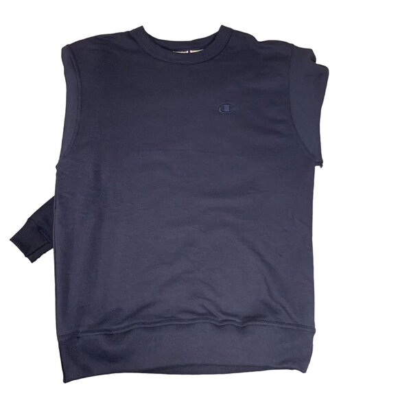 Champion Powerblend Fleece Crew Sweatshirt - Authentic Athleticwear - Size S - N - Picture 2 of 11